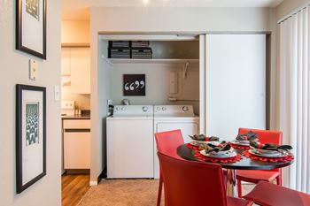Washer & dryer options